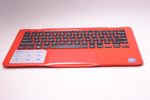439.06Q04 Dell Palmrest Touchpad & Red Keyboard  I3168-3270RED
