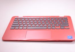 460.0760B.0001 Dell Palmrest US Keyboard INSPIRON 11 (3162) RED