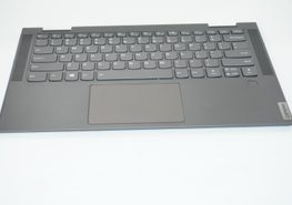 5CB0U43959 Lenovo US Palmrest Keyboard Iron Gray 81TC003LUS YOGA C740-14IML