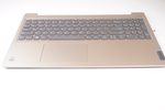 5CB0X57656 Lenovo US Palmrest Keyboard Gold 81WE00LDUS IDEAPAD 3-15IIL05