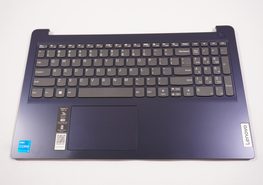 5CB1H92053 Lenovo US Palmrest Keyboard Abby Blues 82QD00HMUS IDEAPAD 1 15IAU7