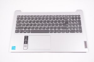 5CB1H92084 Lenovo US Palmrest Keyboard NBL Cloud Gray 82QD IDEAPAD 1 15IAU7