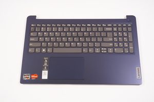 5CB1J60127 Lenovo Abyss Blue US Palmrest Keyboard  82VG00WXUS IDEAPAD 1 15AMN7