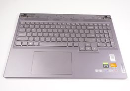 5CB1L56042 Lenovo US Palmrest Keyboard Storm Grey 82YN0002US