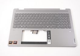 5CB1N96986 Lenovo US Palmrest Keyboard FP Arctic Gray 83DM YOGA 7 2-IN-1 16AHP9