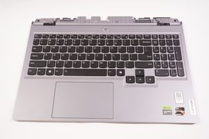 5CB1P43414 Lenovo US Palmrest Keyboard Luna Grey 83JC0001US LOQ 15ARP9