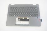 5CB1R61537 Lenovo US Palmrest Keyboard Luna Grey 83JQ Yoga 7 2-in-1 14ILL10