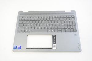 5CB1R68028 Lenovo US Palmrest Keyboard Luna Grey 83JT0001US YOGA 7 2-IN-1 16ILL10