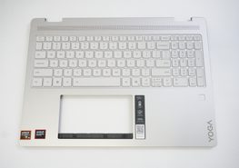 5CB1R99724 Lenovo US Palmrest Keyboard Seashell 83JU0001US YOGA 7 2-IN-1 16AKP10