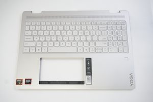 5CB1R99724 Lenovo US Palmrest Keyboard Seashell 83JU0001US YOGA 7 2-IN-1 16AKP10