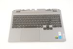 5CB1S57502 Lenovo US Palmrest Keyboard Luna Grey 83JE002KUS LOQ 15IRX10