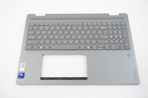5CB1U66347 Lenovo US Palmrest Keyboard Luna Grey 83TE001NUS Yoga 7 2-in-1 16IPH11