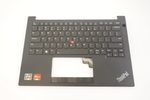 5M11L92509 Lenovo US Palmrest Keyboard Black 21JR001SUS E14 GEN 5
