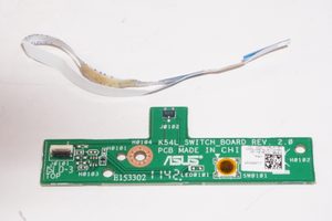 60-N7BSW1000-C01 Asus Power Button Board X54C-BBK11 X54C-BBK13 X54C-SX448V