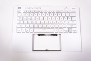 6053B2014201 Asus US Palmrest Keyboard White GA402RK-G14.R96800