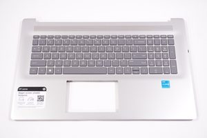 6070B1894807 Hp US Palmrest Keyboard Silver 17-CN3003DX