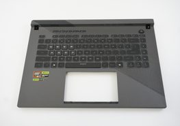 6070B2441502 Asus US Palmrest Keyboard Eclipse Gray G614PR-G16.R95070TI