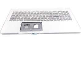 6B.GDAN7.029 Lenovo KEYBOARD W/UPPER CASE Assembly LV5P A51BWL  SILVER BL