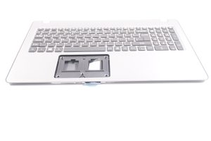 6B.GDAN7.029 Lenovo KEYBOARD W/UPPER CASE Assembly LV5P A51BWL  SILVER BL