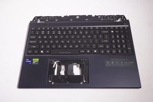 6B.QNNN2.001 Acer US Palmrest Keyboard Abyssal Black PHN16-72-91P6