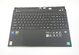 6B.QZSN7.028 Acer US Palmrest Keyboard Obsidian Black PHN16S-71-91AW