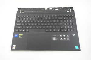 6B.QZSN7.028 Acer US Palmrest Keyboard Obsidian Black PHN16S-71-91AW