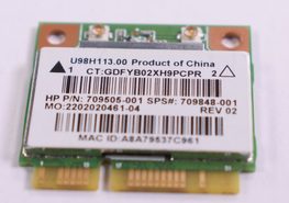 709505-001 Hp Wireless Card 10-E010NR 15-F004DX 15-F010DX 500-400Z 810-360NX