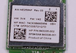 857334-855 Hp Wireless Card 15-BA015WM