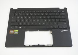 90NB14K1-R31US0 Asus US Palmrest Keyboard Nano Black HN7306WU-PX13.R3704050