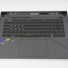 90NR0II5-R32US0 Asus US Palmrest Keyboard Eclipse Gray G614JVR-ES96