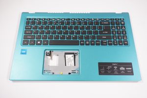AM34G00050 Acer US Palmrest Keyboard Blue A115-32-C44C