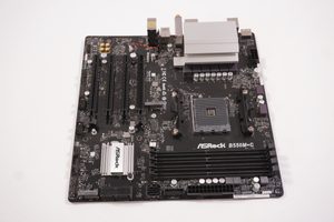 B550MC iBUYPOWER ASRock B550M-C Gaming Motherboard NO IO Shield Plate