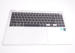 BA59-04674A Samsung US Palmrest Keyboard Silver NP950QED-KB1US