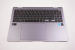 BA61-05028C Samsung US Palmrest Keyboard Moonstone Gray NP960QGK-KG1US