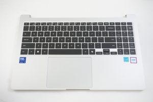 BA61-05475B Samsung US Palmrest Keyboard Silver NP750XHD-KB1US
