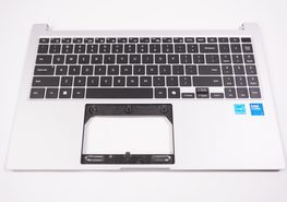 BA83-06056C Samsung US Palmrest Keyboard Silver NP750XGK-KS2US