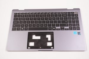 BA97-13236A Samsung Palmrest & Keyboard Tungsten Gray NP750QGK-KG3US