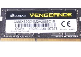 CMSX32GX4M2A2666C18 CORSAIR 16GB PC4-21300 2666Mhz SO-DIMM Memory