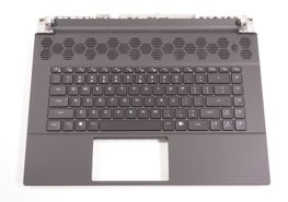 CN-08TDGJ Alienware US Palmrest Keyboard Black AWM16-7602BLK-PUS