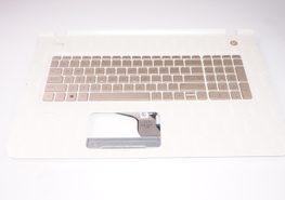 EAX18006080 Hp US Palmrest & Keyboard Pale Gold 17-G203CY