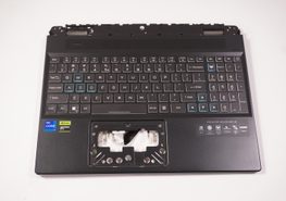 EAZGR01701A Acer US Palmrest Keyboard Black PHN16-71-73LT