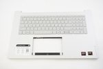 EB0PF009010 Hp US Palmrest Keyboard Glacier Silver D10F0UA#ABA