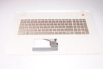 HPM14M53US6920 Hp US Palmrest & Keyboard Pale Gold 17-G203CY