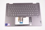 HQ26901001ESD Lenovo US Palmrest Keyboard  Storm Grey 83DJ0001US YOGA 7 2-IN-1 14IML9