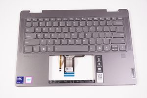HQ26901001ESD Lenovo US Palmrest Keyboard  Storm Grey 83DJ0001US YOGA 7 2-IN-1 14IML9
