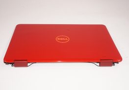 J00M5 Dell Lcd Back Cover Red With Hinges I3168-0027RED I3169-0011RED