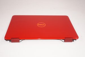 J00M5 Dell Lcd Back Cover Red With Hinges I3168-0027RED I3169-0011RED