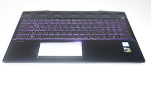L20672-001 Hp US Palmrest Keyboard VIOLET 15T-CX0000