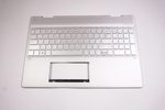 L53815-001 Hp US Palmrest Keyboard Silver 15-DR1075CL