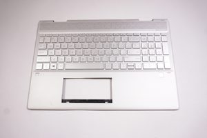 L53815-001 Hp US Palmrest Keyboard Silver 15-DR1075CL